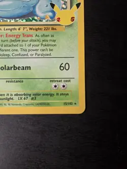 Venusaur 15/102 - Celebrations - Classic Collection - Pokemon - Image 5