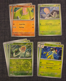 Toedscool (6x) & Toedscruel (2x) - Pokemon Cards mini-set - Image 1