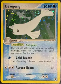 Pokemon TCG • Dewgong #3 (SWIRL) - EX FireRed & LeafGreen Holo • LP - Image 3