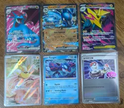 Pokemon TCG - Lot Of 6 - Cosmo Kyogre Lucario ex Stamped Salamence - NEAR MINT - Image 1