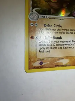 Pokemon TCG Exeggutor Delta Species Holon Phantoms Reverse Holo 41/110 Uncommon. - Image 3
