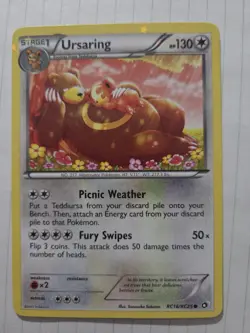 Pokemon TCG Radiant Collection (LT). Eevee, Ursaring, Audino, And Purrloin. - Image 4