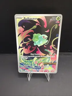 2025 Pokemon Mega Evolution Stamped Bulbasaur Promo #133/132 - Image 1