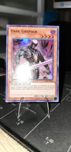 Yugioh TCG Dark Grepher DASA-EN042 Dark Saviors 1st Edition NM - Image 1