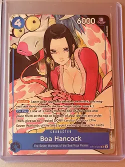 Boa Hancock ST17-004 SR Full Art One Piece TCG Illustration Box Vol. 1 Promo Eng - Image 1