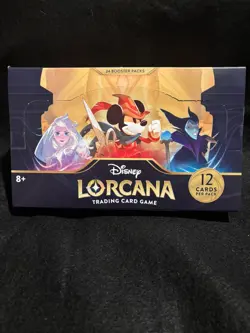✨Disney Lorcana: The First Chapter Booster Box - 24 Packs NEW FACTORY SEALED✨ - Image 1