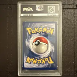 1999 Pokemon French RAICHU 14/62 Fossil Holo PSA 9 Mint - Image 2