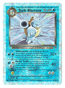 Dark Blastoise 4/110 Legendary Collection Reverse Holo 2002 - Lightly Played - Image 1