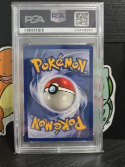 1999 POKEMON BASE SET #7 HITMONCHAN HOLO PSA 9 MINT - Image 2
