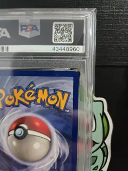 1999 POKEMON BASE SET #7 HITMONCHAN HOLO PSA 9 MINT - Image 4