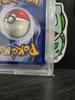 1999 POKEMON BASE SET #7 HITMONCHAN HOLO PSA 9 MINT - Image 5