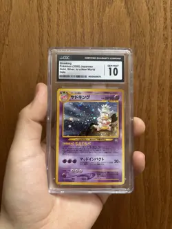 CGC 10 Pokemon 2000 Japanese Neo Slowking Holo #199 No. 199 - Image 1