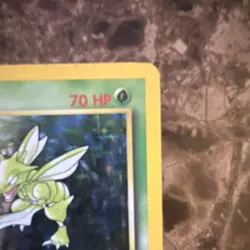 Pokemon TCG Scyther Jungle 10/64 Unlimited Holo Rare 1999 70 HP Basic - Image 4