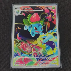 Ivysaur - 134/132 - Illustration Rare - Mega Evolutions - Pokemon Card - NM/M - Image 1