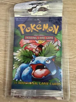 3 Pokemon Base Set Unlimited Complete Art Set Booster Packs Long Crimp Charizard - Image 4