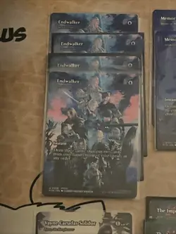 Final Fantasy Magic The Gathering Borderless Card Lot 30x Near Mint Cards - Image 3