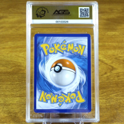 Pokemon SWSH Black Star Promo Pikachu V SWSH061 AGS Mint+ 9.5 Full Art Holo 2021 - Image 2