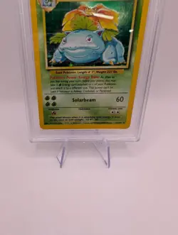 1999 Pokemon Game Base Set Unlimited Venusaur Holo Rare 15/102 #15 PSA 9 MINT - Image 5