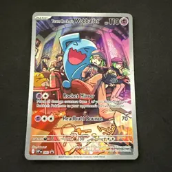 Team Rocket's Wobbuffet 203 Sv: Scarlet & Violet Promo Cards Holo - Image 1