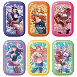 One Piece Card Game Vol.2 Mini Tin [Set of 6] Japanese Asian Limited NEW SEALED - Image 1