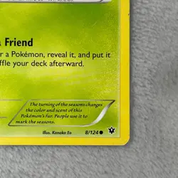 Deerling 8/124 - Fates Collide - Common - Pokemon Card TCG - MP - Image 2