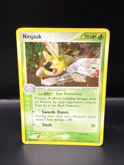 Pokemon TCG Deoxys Card | Ninjask Holo 13/107 Rare - Image 1