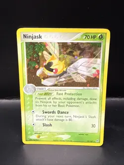 Pokemon TCG Deoxys Card | Ninjask Holo 13/107 Rare - Image 2