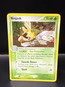 Pokemon TCG Deoxys Card | Ninjask Holo 13/107 Rare - Image 3