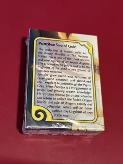 1 Pack Box Matte Gold Dragon Shield Japanese Small Protector 60 Card Sleeve AI - Image 2