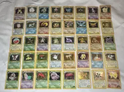 Pokemon WOTC Holos 40 Card Lot. Base, Jungle,Fossil,Rocket, Gym. all Holo Cards - Image 1