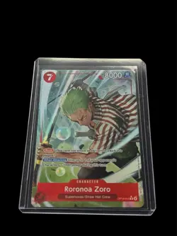 One Piece TCG OP14-015 Roronoa Zoro AA Alt Art Card Game CCG ENGLISH - Image 1