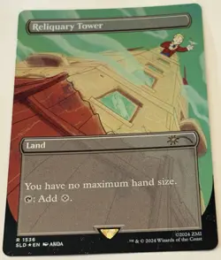 🌟 Reliquary Tower (Rainbow 🌈 Foil) Secret Lair FALLOUT FOIL MTG 🌟 - Image 1