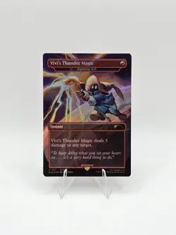 Vivi's Thunder Magic - Lightning Bolt (Rainbow Foil) Secret Lair Drop Foil NM - Image 1