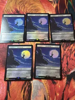 MTG 5X TREASURE TOKEN ASSASSIN'S CREED NEAR MINT/MINT - Image 3