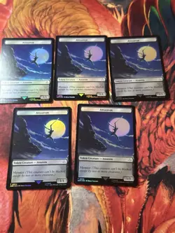 MTG 5X TREASURE TOKEN ASSASSIN'S CREED NEAR MINT/MINT - Image 4