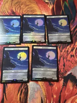 MTG 5X TREASURE TOKEN ASSASSIN'S CREED NEAR MINT/MINT - Image 5