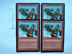 4x Fling Stronghold MTG Great Condition - Image 1