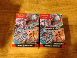 2-Pokemon Scarlet And Violet Paradox Rift Booster Bundles 6 Packs Each-12 Packs - Image 1