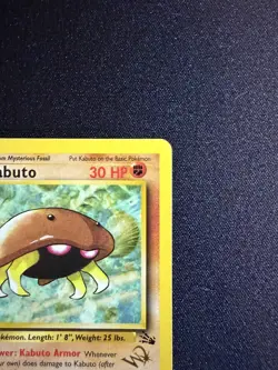 Pokemon TCG Kabuto W Gold Stamp Wizards Promo, WOTC 50/62 - LP - Image 5