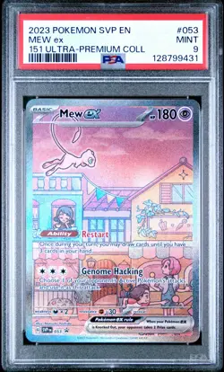 Mew Ex Pokemon Svp En-Sv Black Star Promo 053 PSA 9 - Image 1