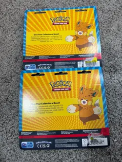 Pokemon TCG Scarlet & Violet Paldea Evolved 2-Blister Pack Pawmot - NEW LOT OF 2 - Image 2