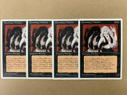 MTG 4x Cuombajj Witches Chronicles OLD SCHOOL Pauper Magic the Gathering x4 NM - Image 1