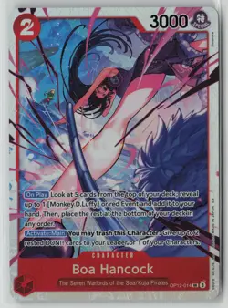 Boa Hancock OP12-014 One Piece Legacy of the Master Super Rare Near Mint - Image 1