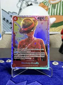 2025 One Piec TCG Legacy of the Master Monkey.D.Luffy OP12-015 NM - Image 1
