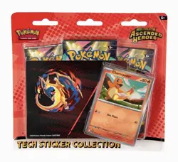 Pokemon TCG: Mega Evolution Ascended Heroes Tech Sticker Collection Charmander💥 196214141278 - Image 1