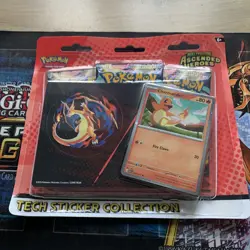 Pokemon TCG Mega Evolution Ascended Heroes - Tech Sticker Collection Charmander - Image 1