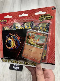 Pokemon TCG Mega Evolution Ascended Heroes Tech Sticker Collection Charmander - Image 3