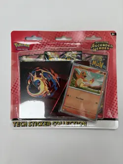 Pokemon TCG Mega Evolution Ascended Heroes - Tech Sticker Collection Charmander - Image 1
