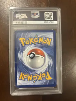 Pokemon Alakazam EX TCG Scarlet Violet-151 Holo Full Art Card 201/165 PSA 10 - Image 2