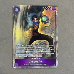 One Piece Card Game Crocodile OP04-060 Alt Art SR - English - NM - Image 1